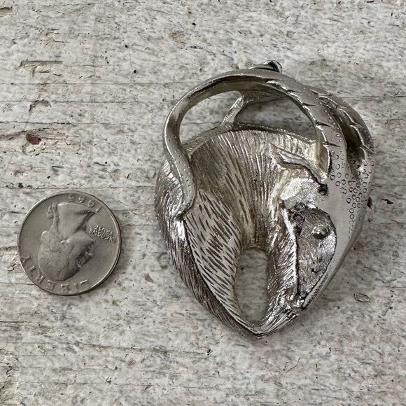 Vintage Daco Zodiac Capricorn Necklace Pendant - Picture 8 of 8